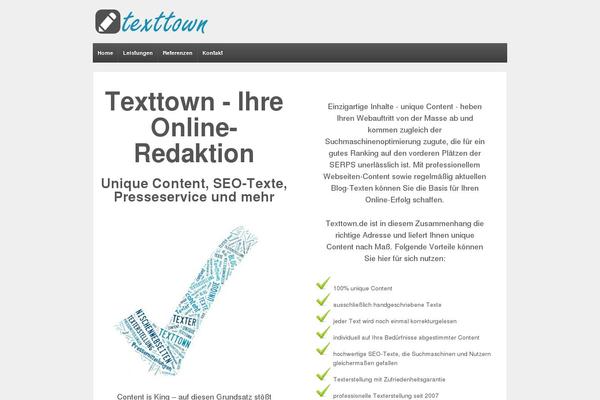 Responsive theme site design template sample