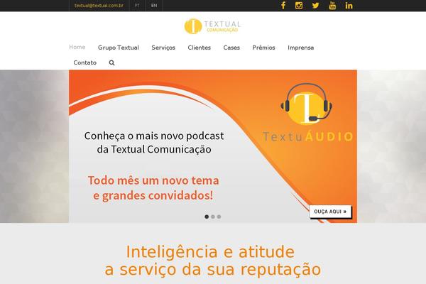 textual.com.br site used Textual