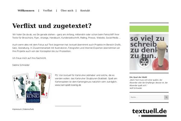 Twentysixteen_child theme site design template sample