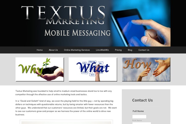 textusllc.com site used Textus