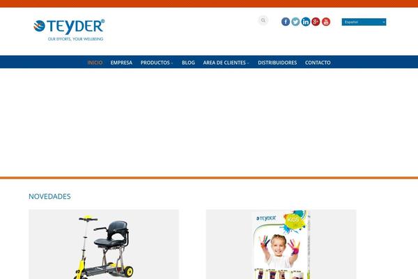 teyder.com site used Fc-shop