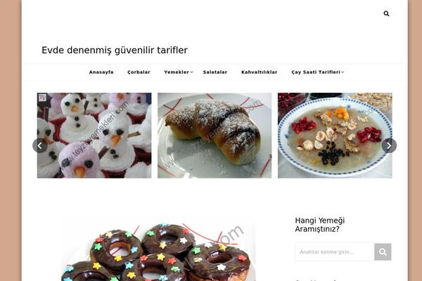 teyzeyemekleri.com site used Blossom-recipe