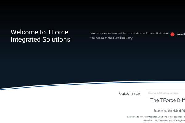 tforce-solutions.com site used Canpar