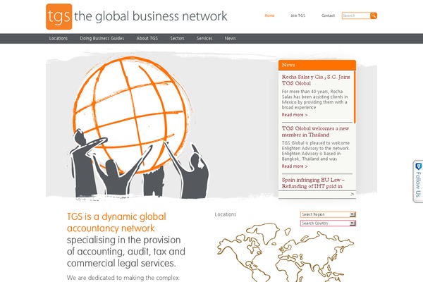 tgs-global.com site used Tgs_theme