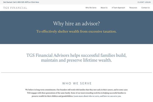 tgsfinancial.com site used Tgsfinancial