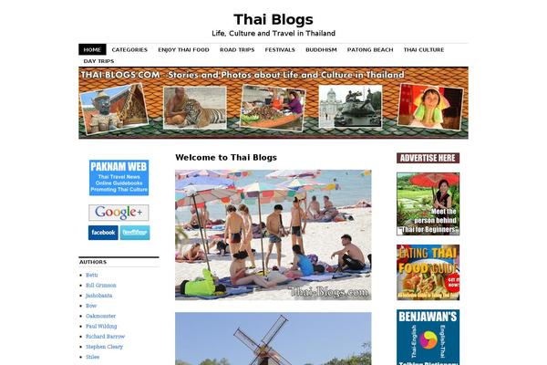 thai-blogs.com site used Colormag-pro