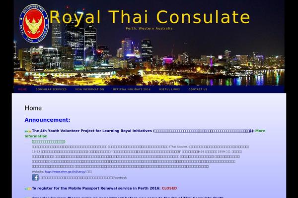 thaiconsulateperth.com site used Ef-practical
