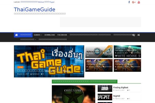 thaigameguide.com site used Gttheme