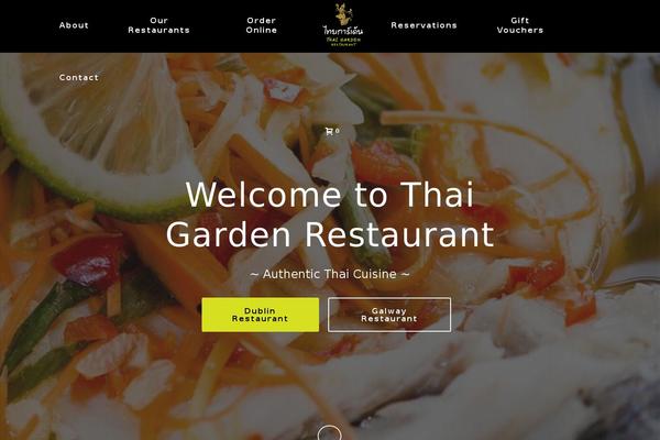 Site using FoodPress-master plugin