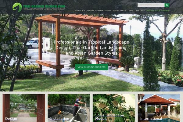 thaigardendesign.com site used Paspective