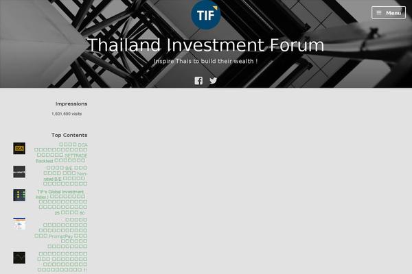 thailandinvestmentforum.com site used Broadsheet