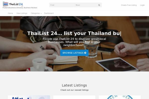 thailist24.com site used Appthemes-vantage