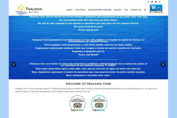 Generatepress_child theme site design template sample