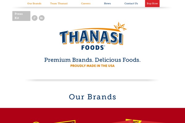 thanasi theme websites examples