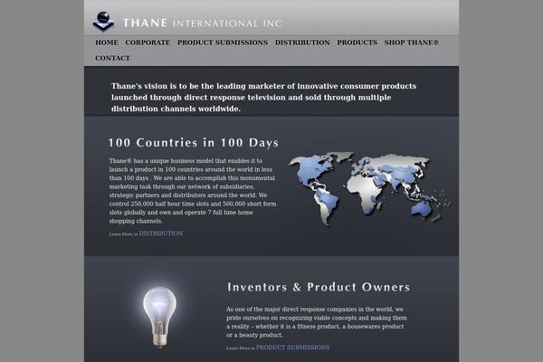 thaneinc theme websites examples