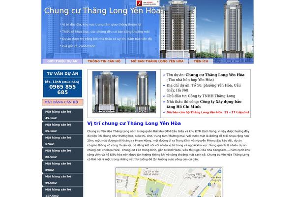 thanglong-yenhoa.com site used Chungcuthanglongyenhoav2