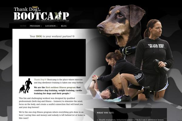 thankdogbootcamp.com site used Thankdog