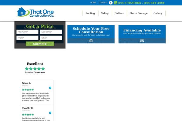 thatonesite.com site used Socius