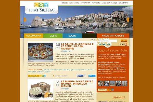 sicilia theme websites examples