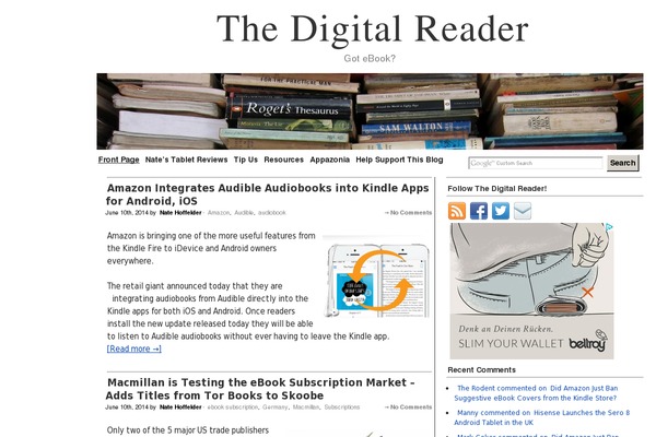 the-digital-reader.com site used The-digital-reader