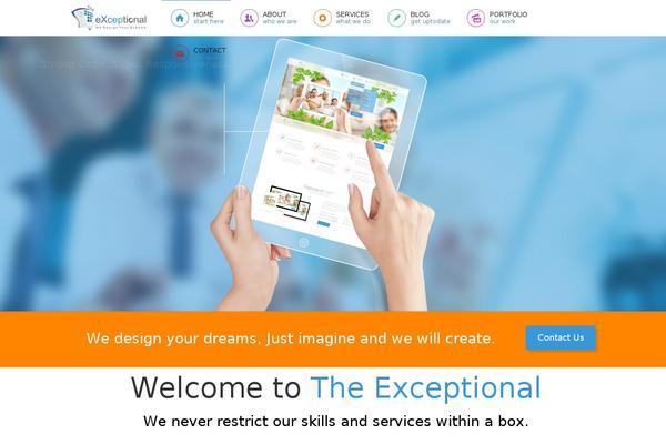 the-exceptional.com site used The-exceptional