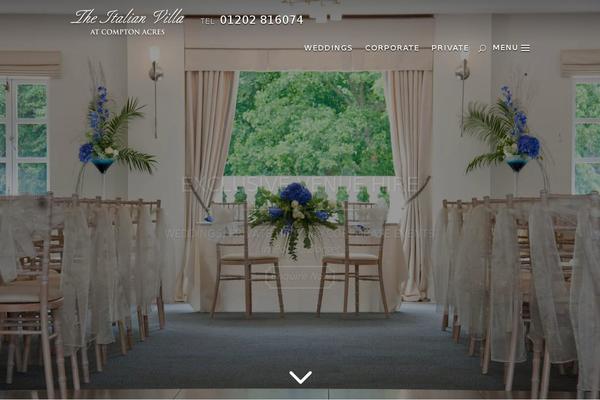 Site using Italian-villa-wedding-dates-calendar plugin