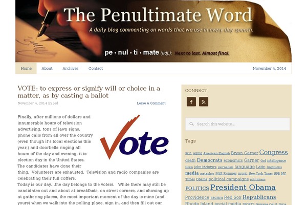 Iconic One theme site design template sample