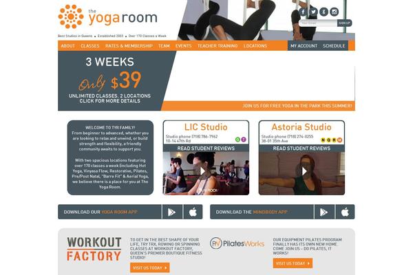 the-yoga-room.com site used The-yoga-room