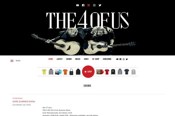 the4ofus.com site used Ovation