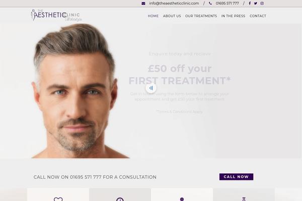 theaestheticclinic.com site used Skinbeauty