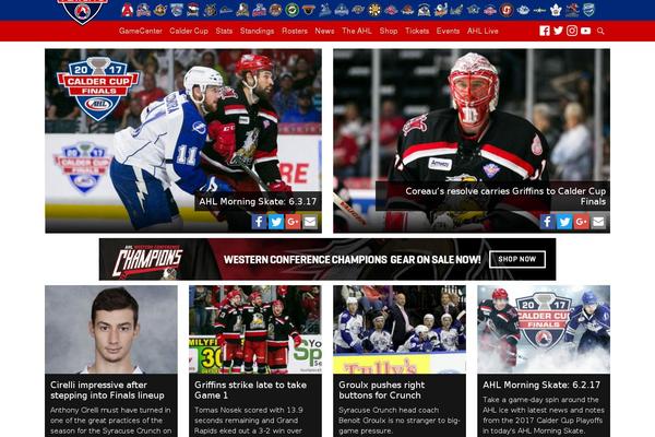 theahl.com site used Jaws