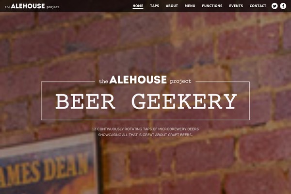 alehouse theme websites examples