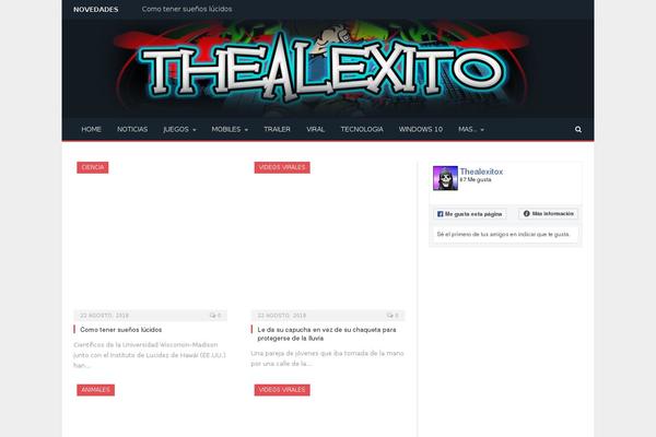 thealexito.com site used Sevenmag2015