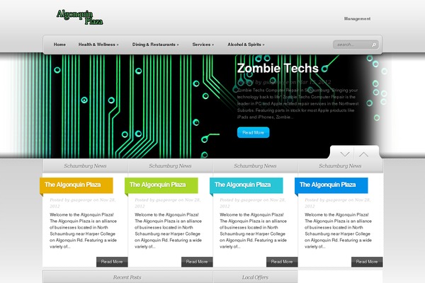 TheSource theme site design template sample