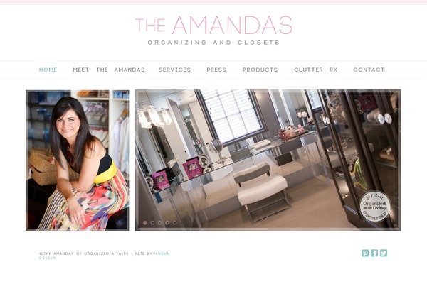 theamandas.com site used Amandas