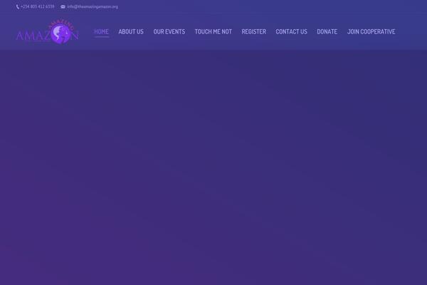 The7 theme site design template sample