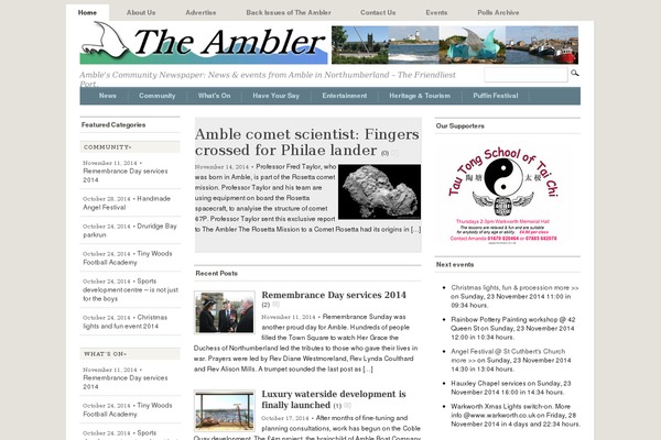theambler.co.uk site used Theambler