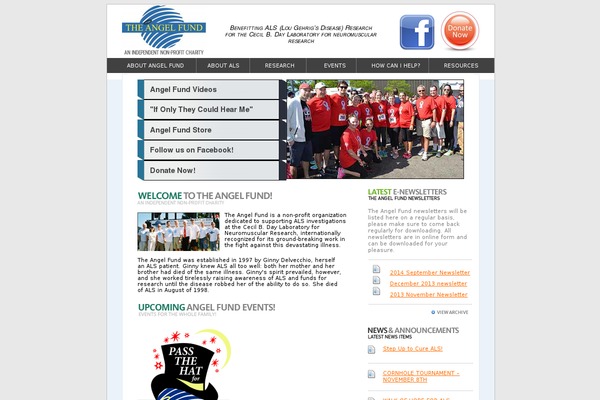 theangelfund.org site used 2018_angel_theme