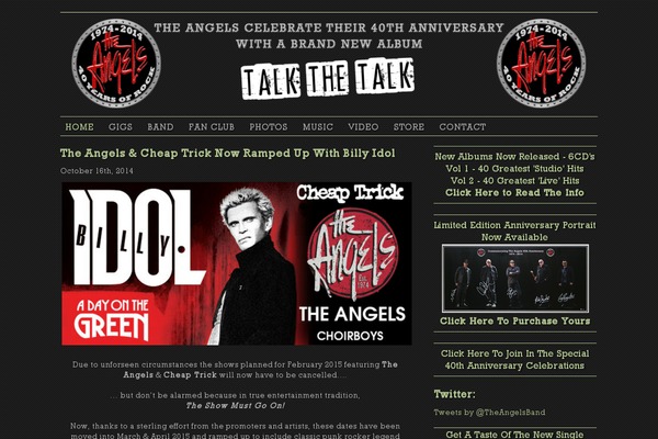 theangels.com.au site used The-angels-v1