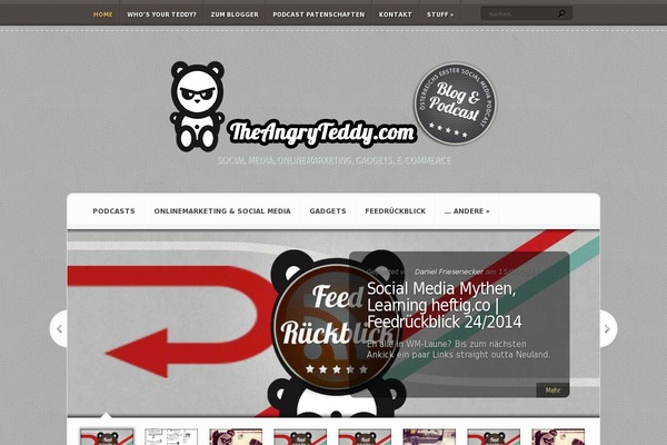 theangryteddy.com site used Sloane-child-theme