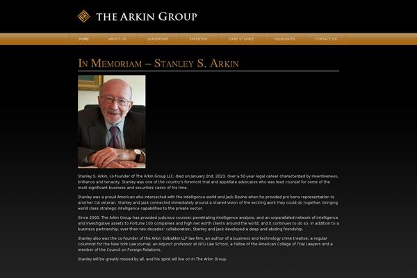 arkin WordPress theme, websites list used arkin theme arkin theme websites examples