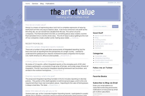 theartofvalue.com site used The-art-of-value