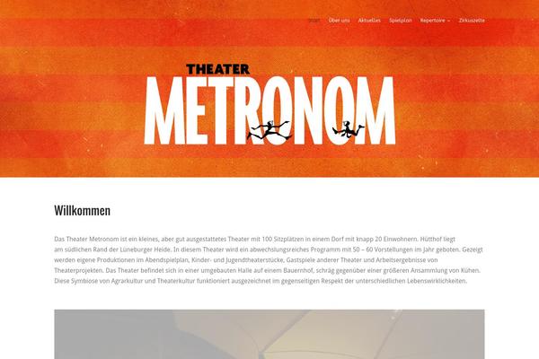 theater-metronom.de site used Versatile