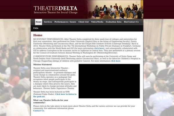 theaterdelta.com site used Theaterdelta