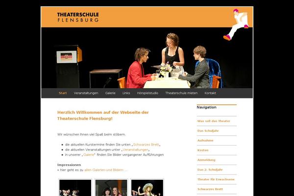 theaterschule-flensburg.de site used Theaterschule-flensburg