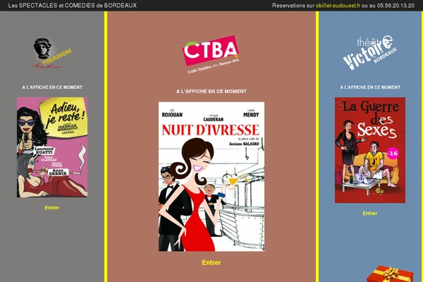 theatre-beauxarts.fr site used Child-divi