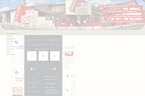 Crane-child theme site design template sample