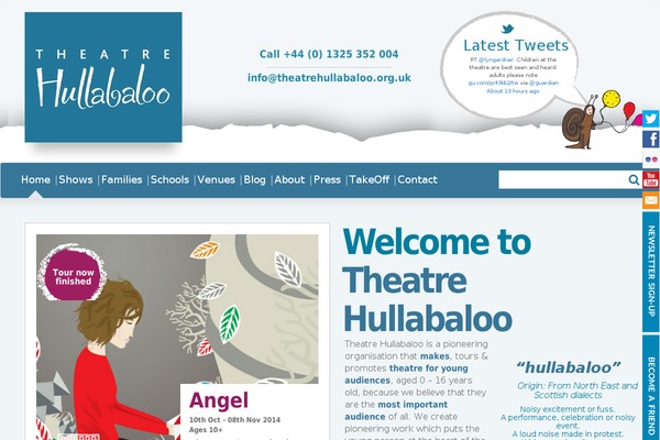 theatrehullabaloo.org.uk site used Hullabaloo