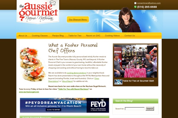 Foodica theme site design template sample