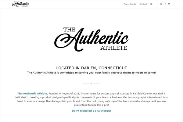 theauthenticathlete.com site used Authenticath